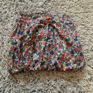 3 for $10 floral mini skirt